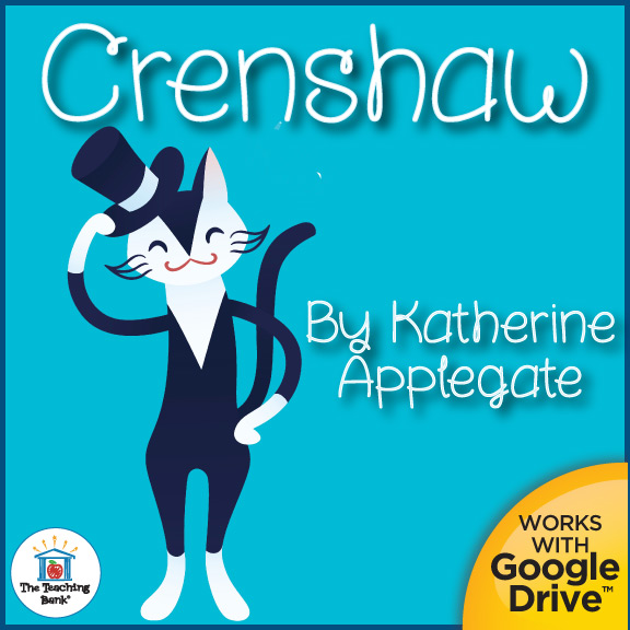 Crenshaw Novel Study Google Drive™ and Printable Versions