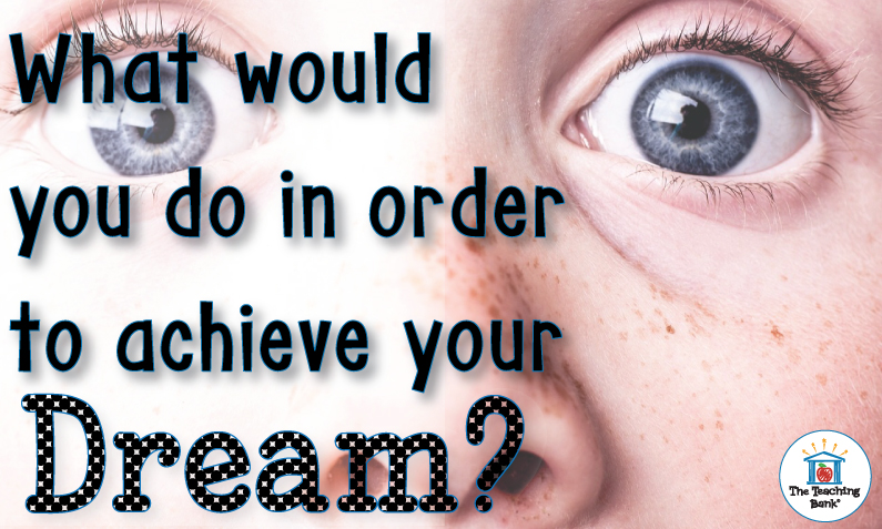 What Would You Do in Order to Achieve your Dream… for Freckles?