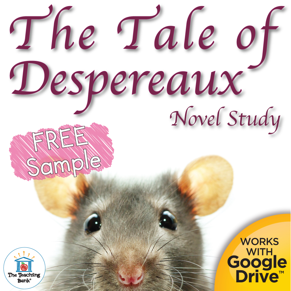 The Tale of Despereaux Novel Study FREE Sample