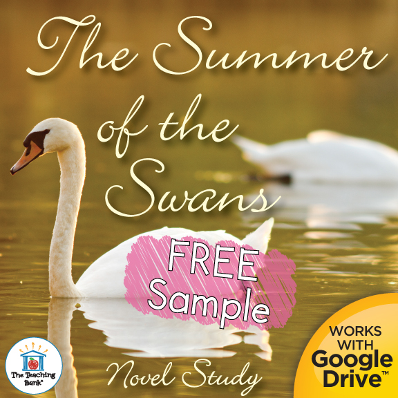 The Summer of the Swans Novel Study FREE Sample