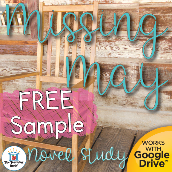 Missing May Novel Study FREE Sample
