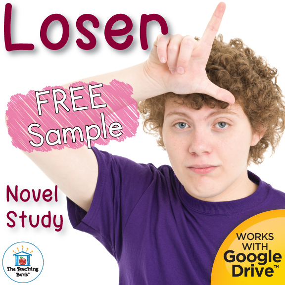 Loser Novel Study FREE Sample