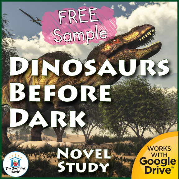 Dinosaurs Before Dark Novel Study FREE Sample