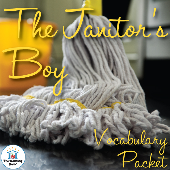 The Janitor's Boy Vocabulary Packet