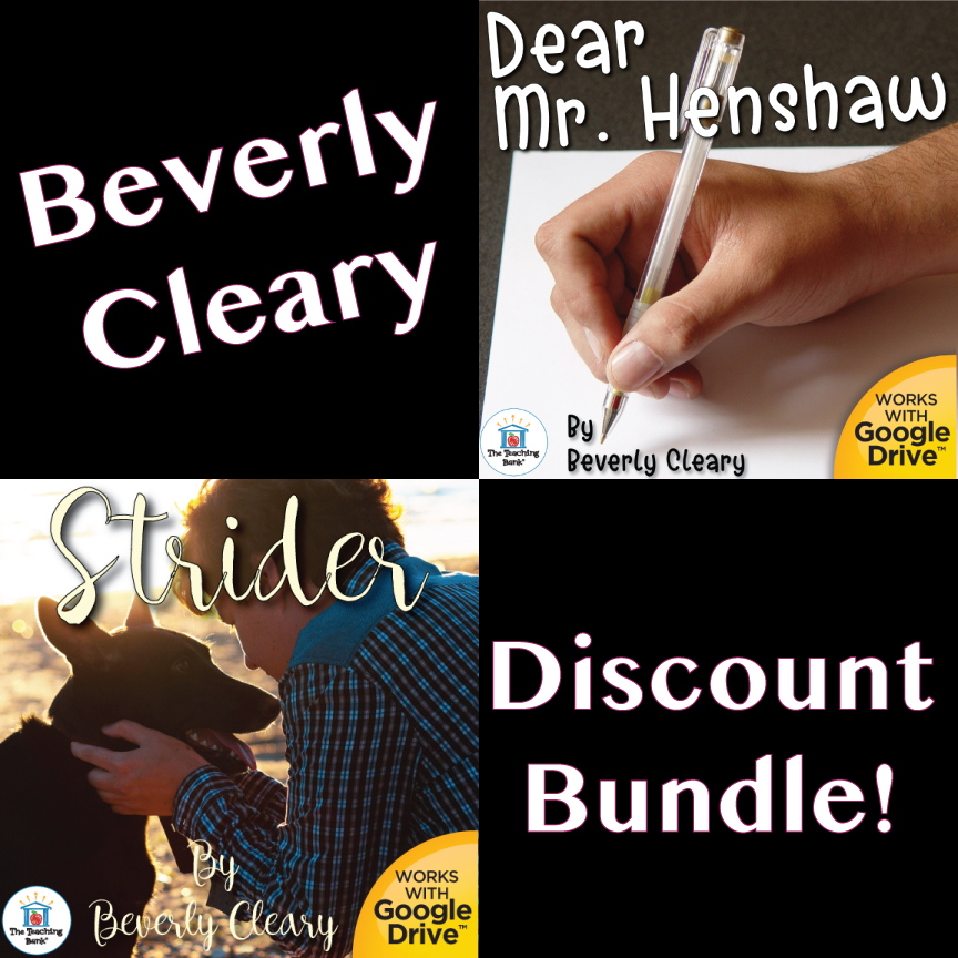 dear-mr-henshaw-and-strider-novel-study-unit-bundle-google-drive-and