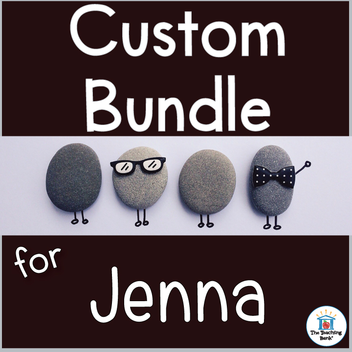 Custom Bundle for Jenna - The Teaching Bank