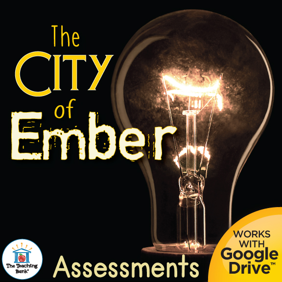 The City of Ember Book Unit Assessments for Google Forms