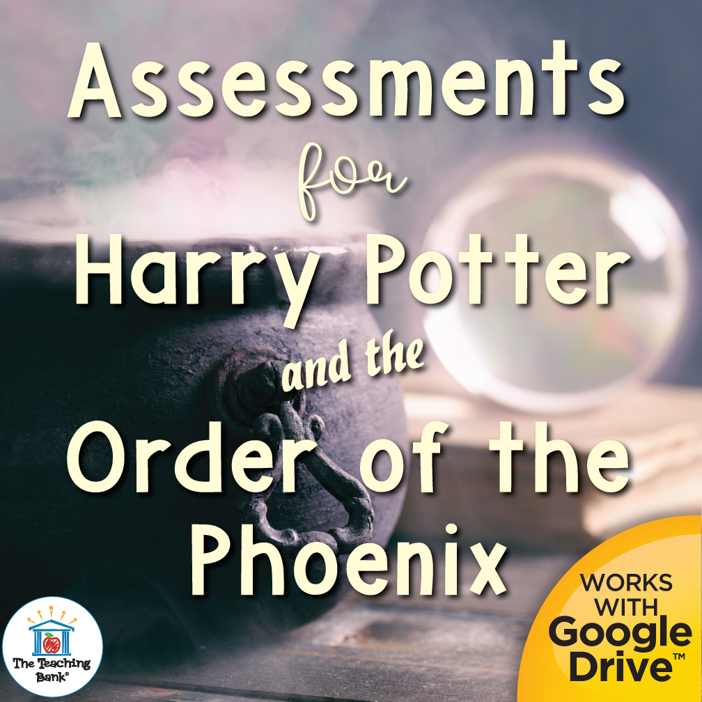 Harry Potter and the Order of the Phoenix Unit Assessments for Google Forms