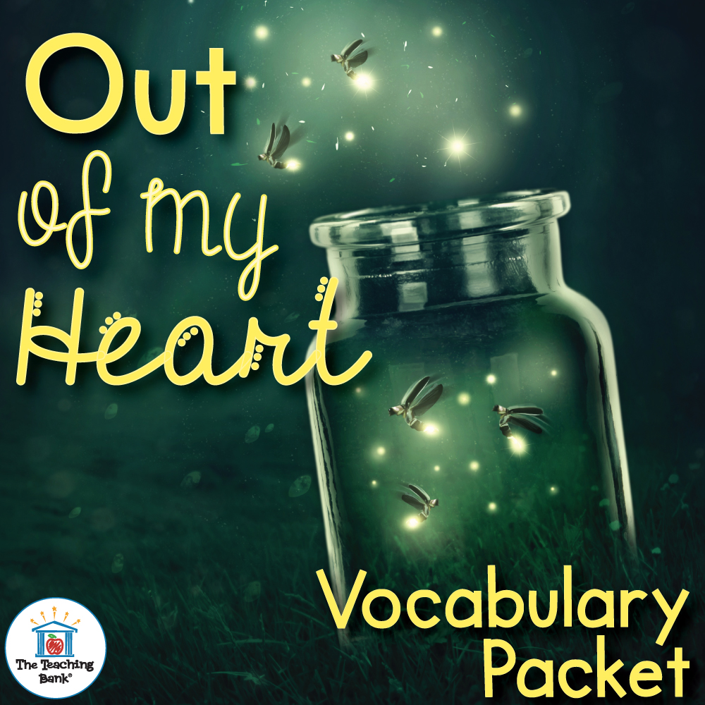 Out of My Heart Vocabulary Packet