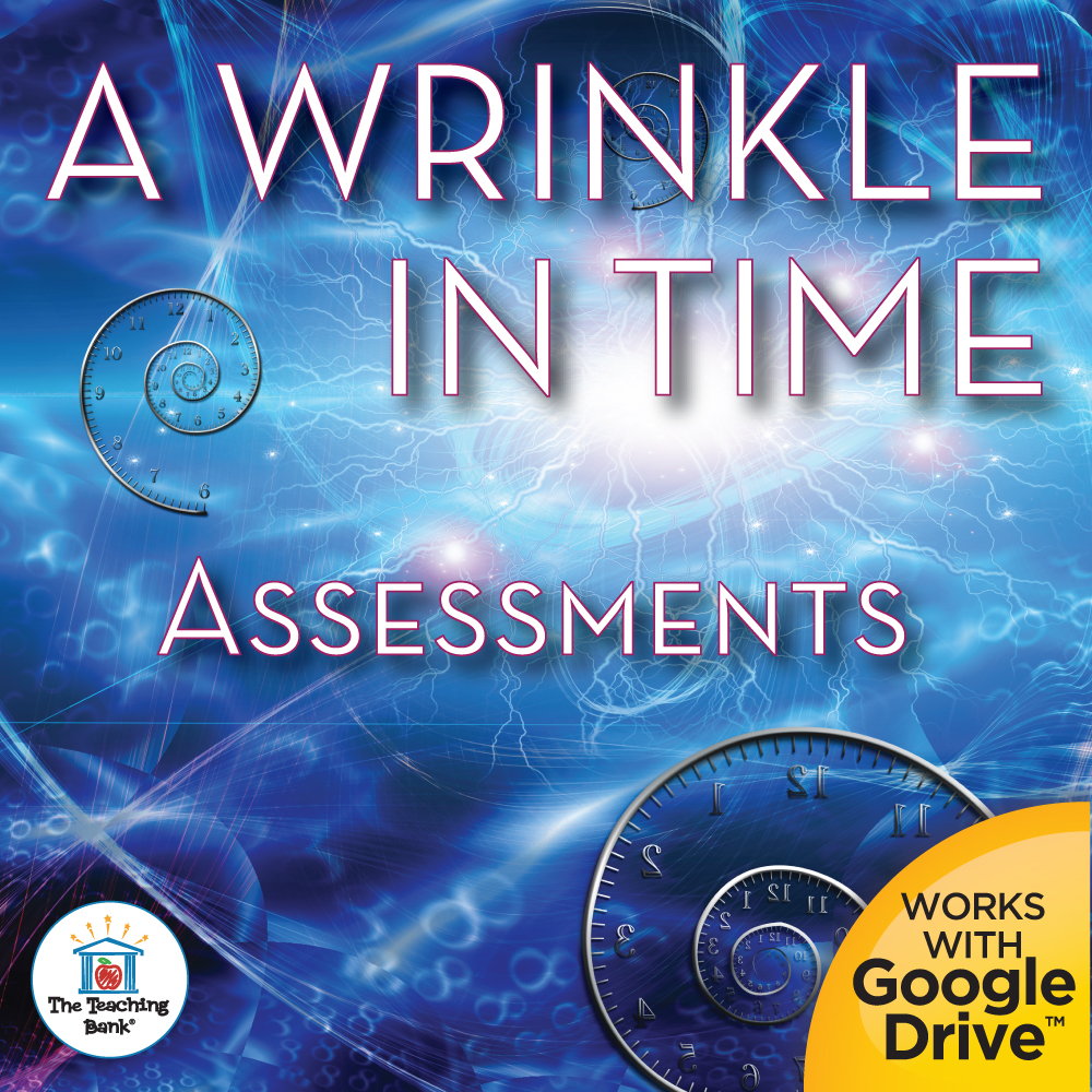 A Wrinkle in Time Book Unit Assessments for Google Forms