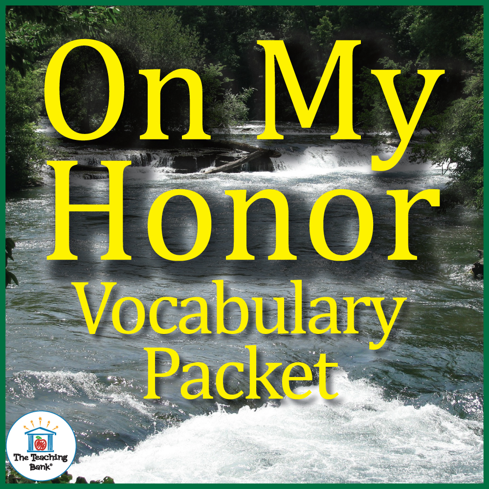 On My Honor Vocabulary Packet