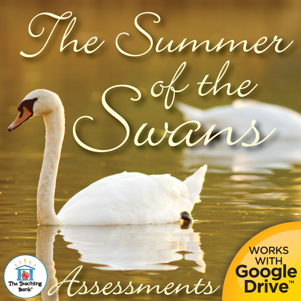 The Summer of the Swans Book Unit Assessments for Google Forms