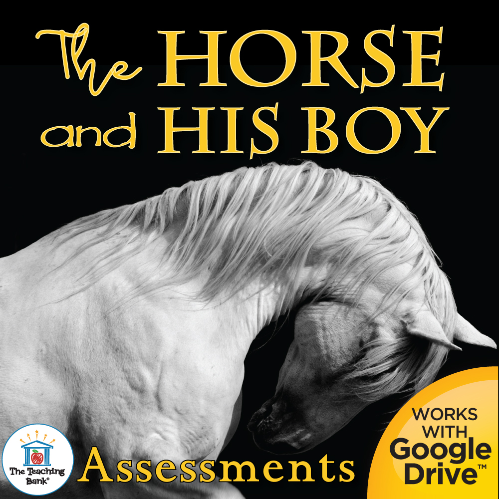The Horse and His Boy Book Unit Assessments for Google Forms