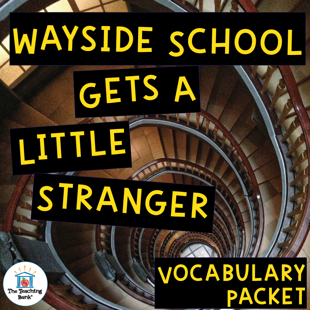 Wayside School Gets a Little Stranger Vocabulary Packet