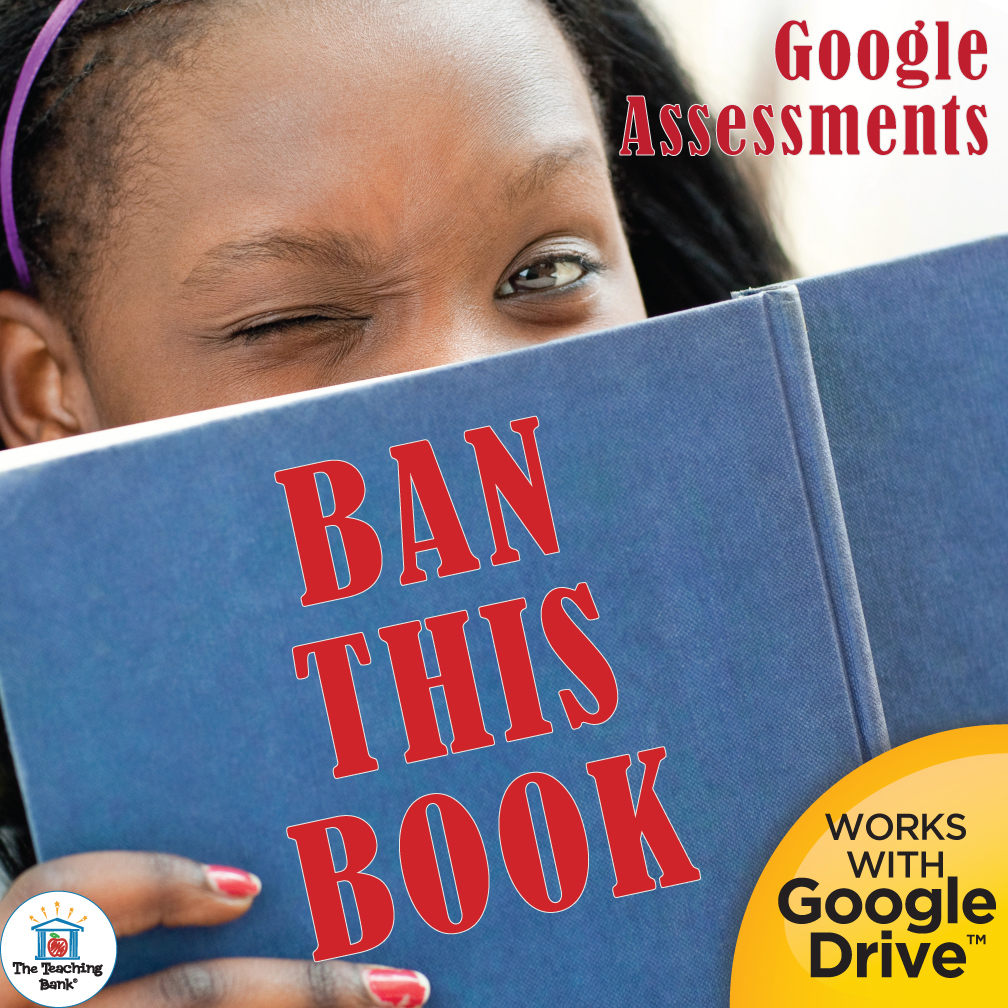 Ban This Book Assessments for Google Forms - The Teaching Bank