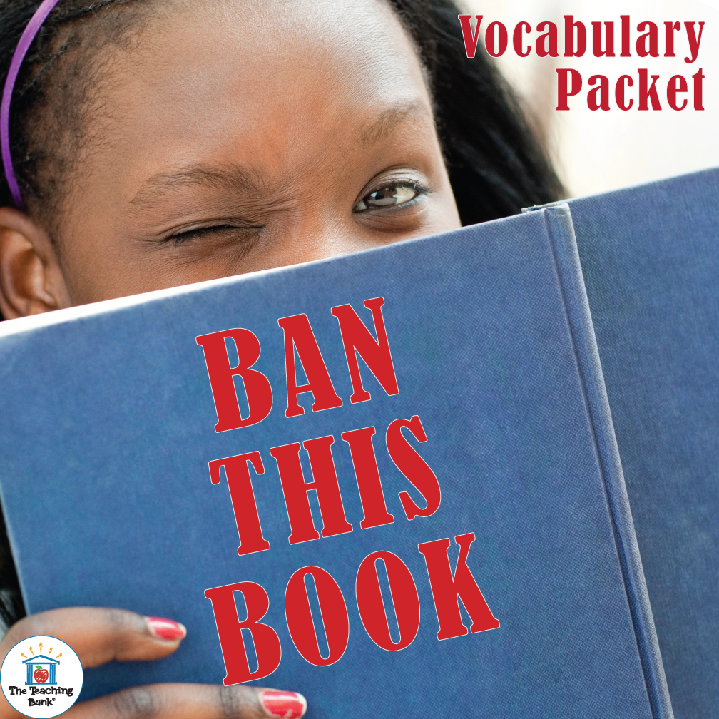 Ban This Book Vocabulary Packet