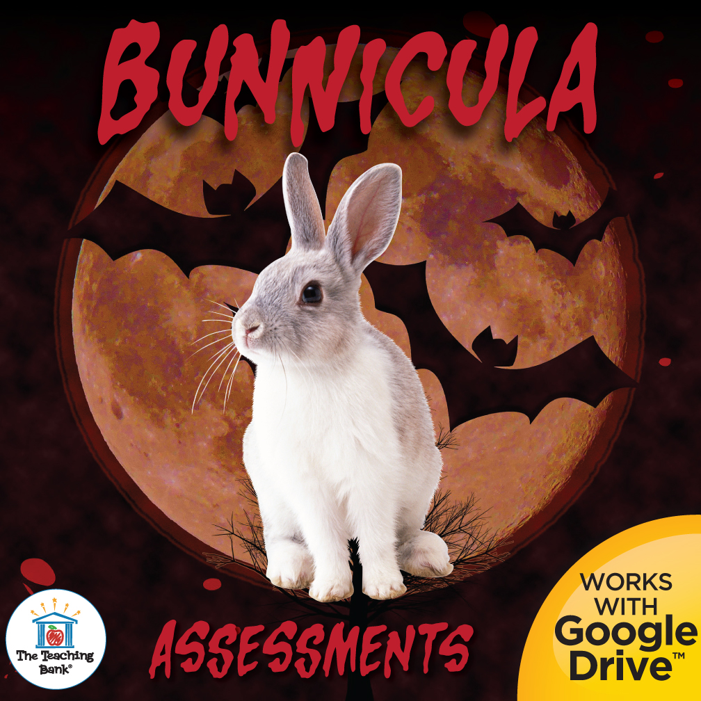 Bunnicula Book Unit Assessments for Google Forms