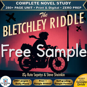 The Bletchley Riddle Novel Study – FREE Day 1 Sample