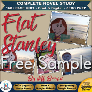 Flat Stanley Novel Study – FREE Day 1 Sample