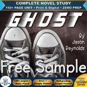 Ghost Novel Study – FREE Day 1 Sample