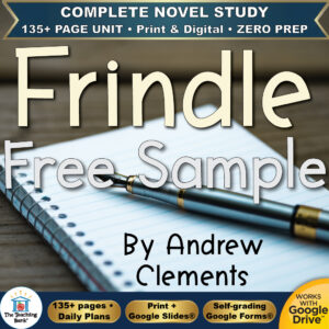 rindle Novel Study – FREE Day 1 Sample