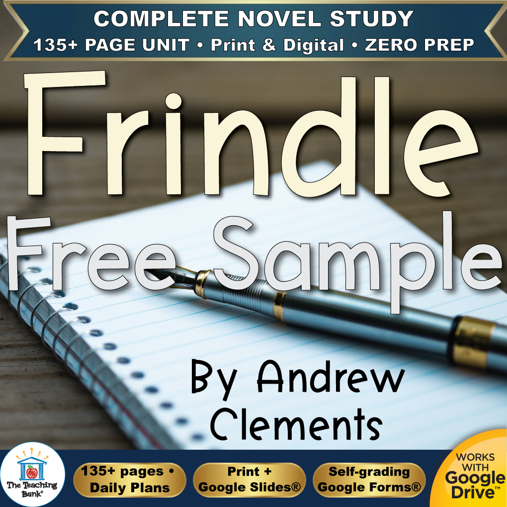 rindle Novel Study – FREE Day 1 Sample