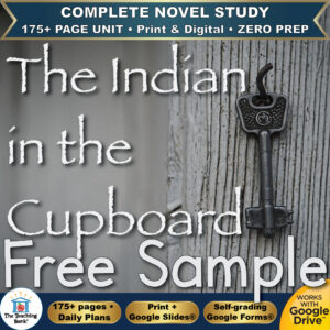 The Indian in the Cupboard Novel Study – FREE Day 1 Sample