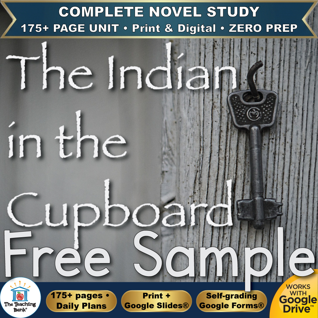 The Indian in the Cupboard Novel Study – FREE Day 1 Sample