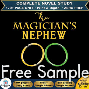 The Magician's Nephew Novel Study – FREE Day 1 Sample