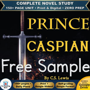 Prince Caspian Novel Study – FREE Day 1 Sample