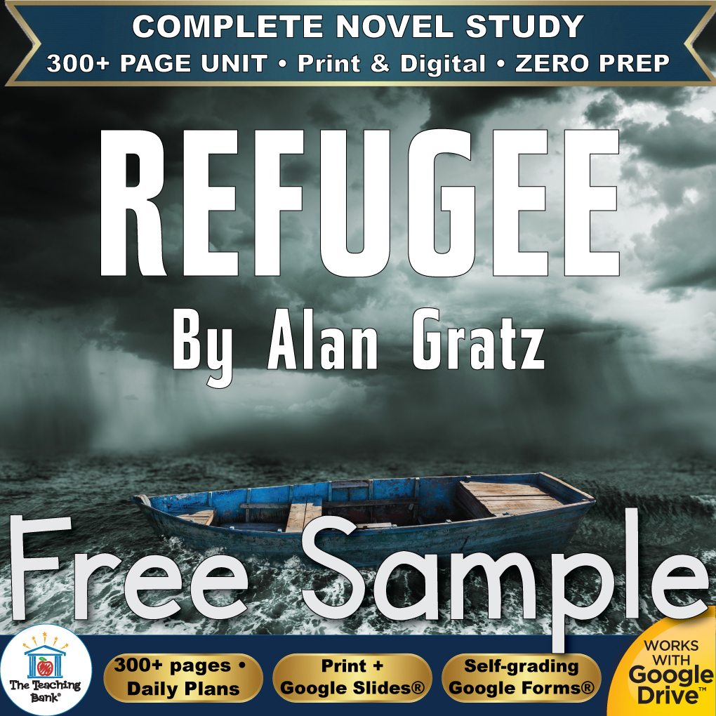 Refugee Novel Study – FREE Day 1 Sample