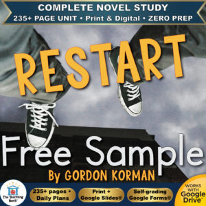 Restart Novel Study – FREE Day 1 Sample