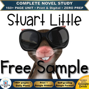 Stuart Little Novel Study – FREE Day 1 Sample