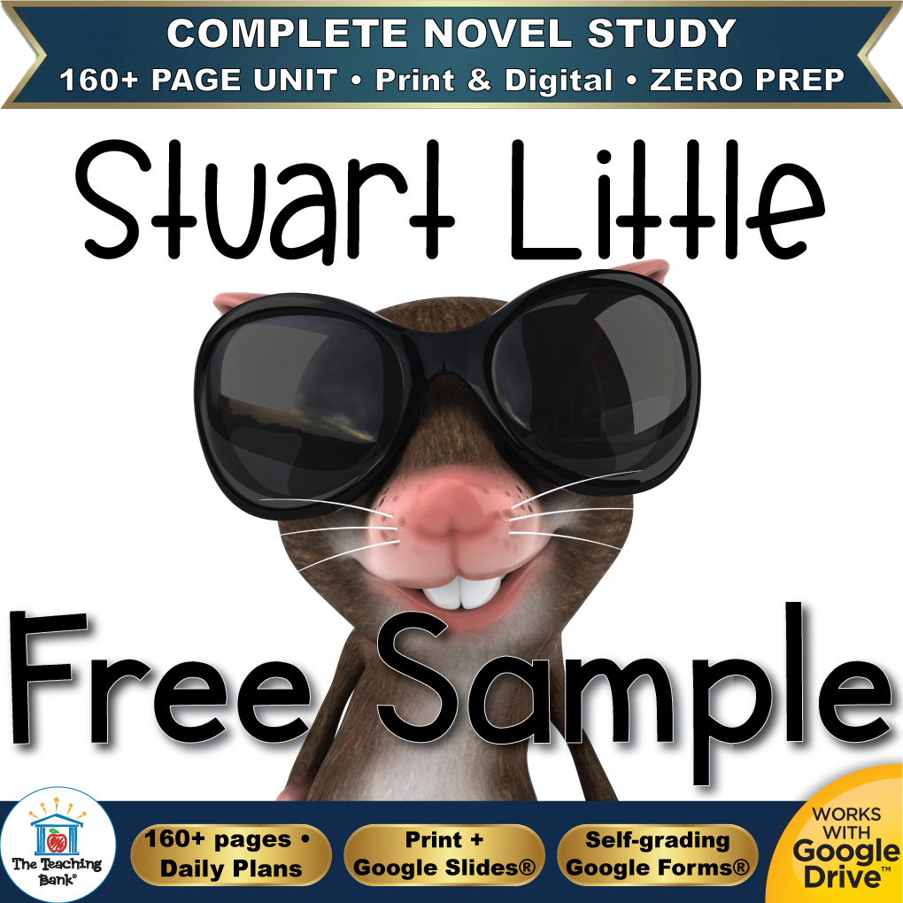 Stuart Little Novel Study – FREE Day 1 Sample